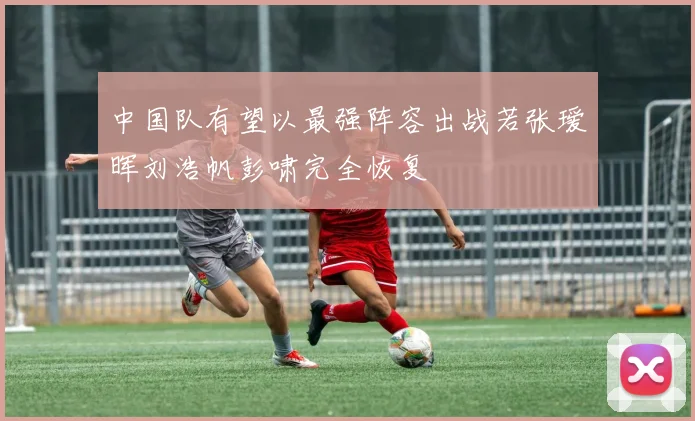 中国队有望以最强阵容出战若张瑷晖刘浩帆彭啸完全恢复